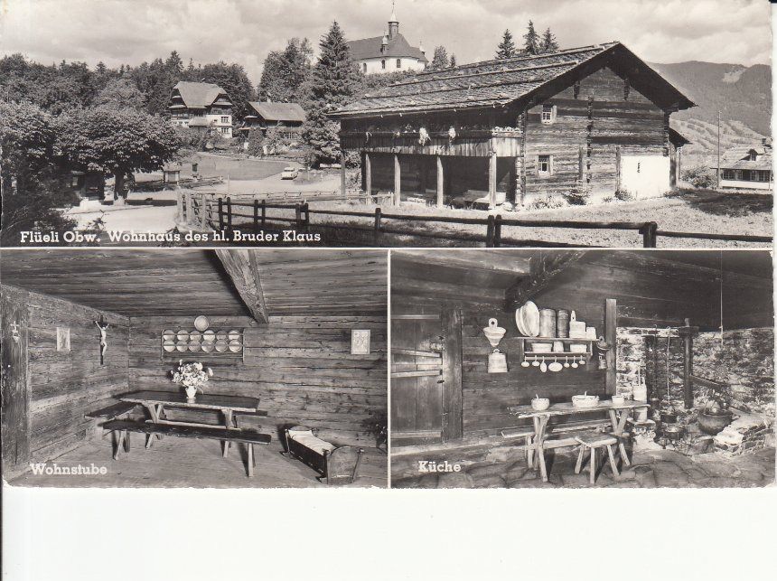 Cartoline postali: Flüeli ca. 1950 – Usato da Bürglen TG venduto da StampGraf