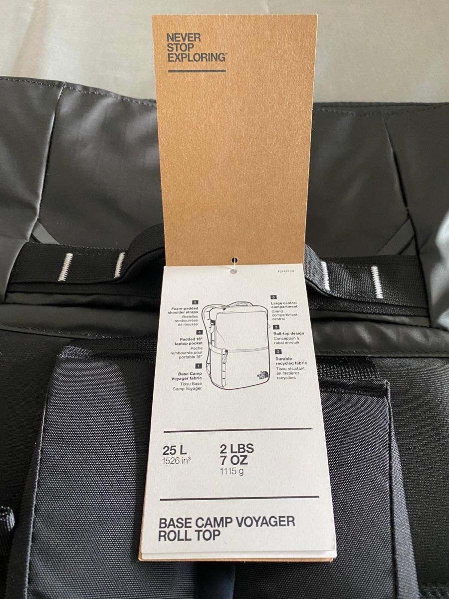North Face Rucksäcke: The North Face base camp voyager roll top – Neu und originalverpackt aus Märstetten von Shirt74 1