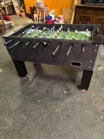 Tischfussballkasten schwarz gebraucht guter Zustand