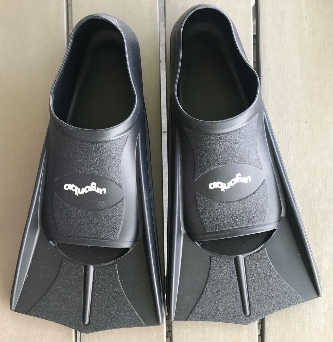 Pinne, Maschere & Boccagli: Aquafun Training Fins 39/40 – Nuovo e nell'imballaggio originale da Ebnat-Kappel venduto da Molton