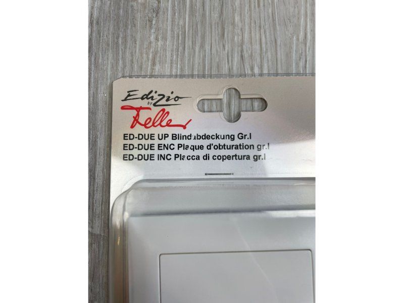 Feller Spine: ED-DUE UP Blindabdeckung Gr. I - Feller – Nuovo e nell'imballaggio originale da Wängi venduto da LiqKojote 1
