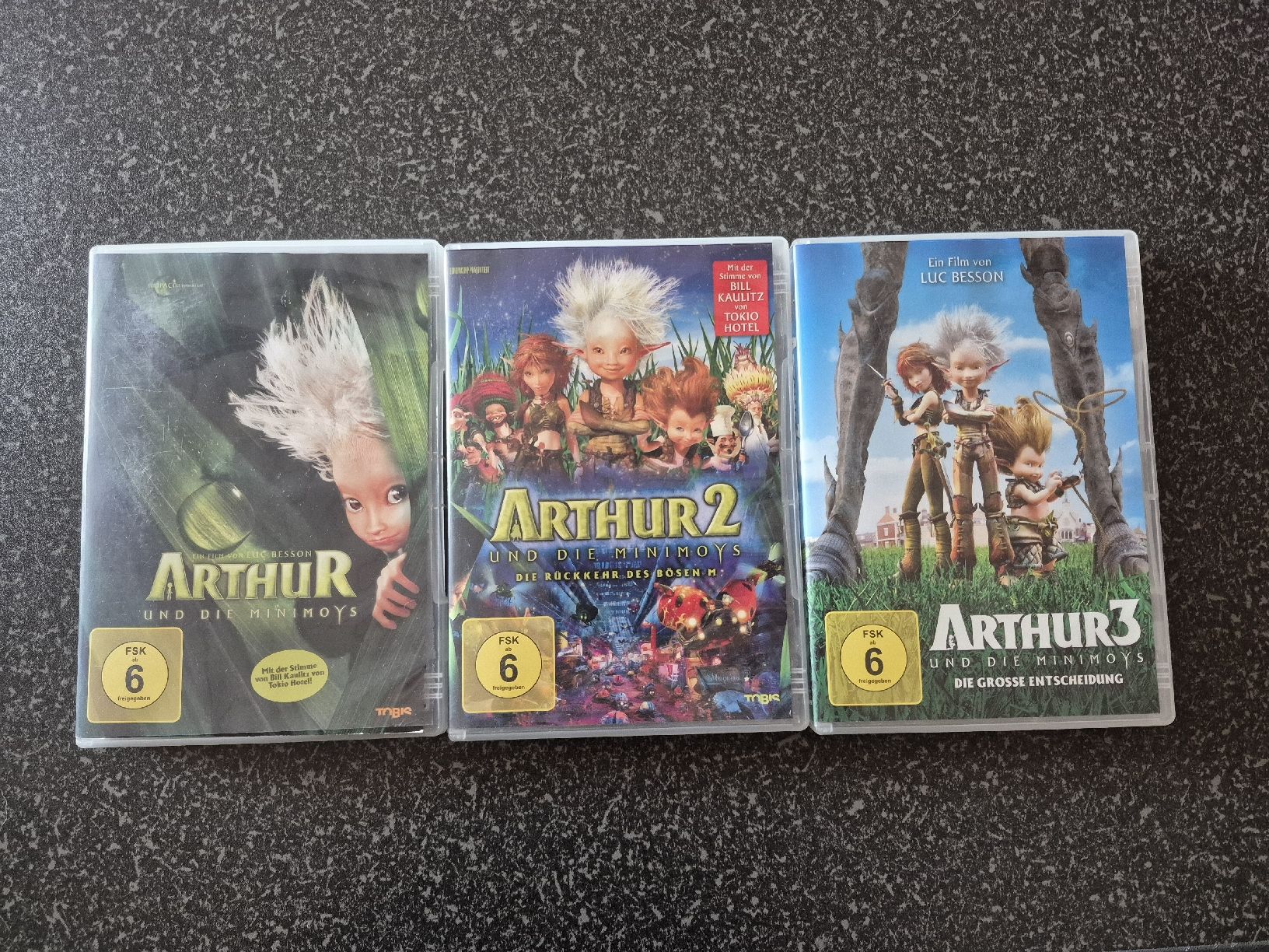 Tutti i DVDs: Arthur und die Minimoys 1-3 – Usato da Geuensee venduto da Jasi0901