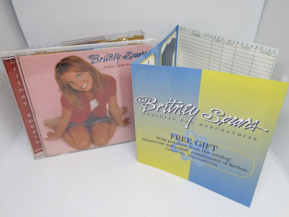 USA CD + Merchandising Flyer: Britney Spears - Baby One More (Gebraucht ...