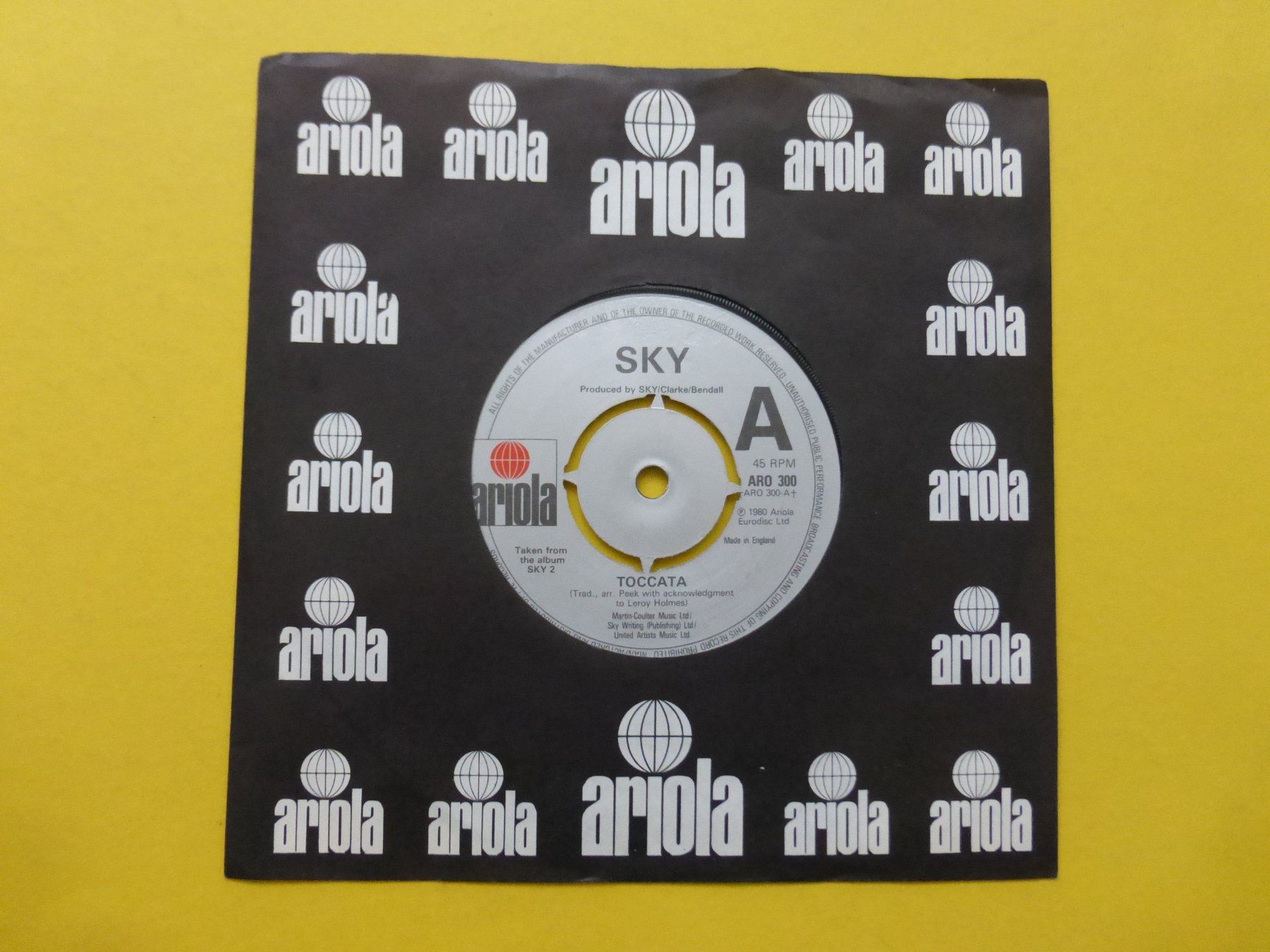 Schallplatten: Sky – Toccata – Gebraucht aus Zürich von Swiss57