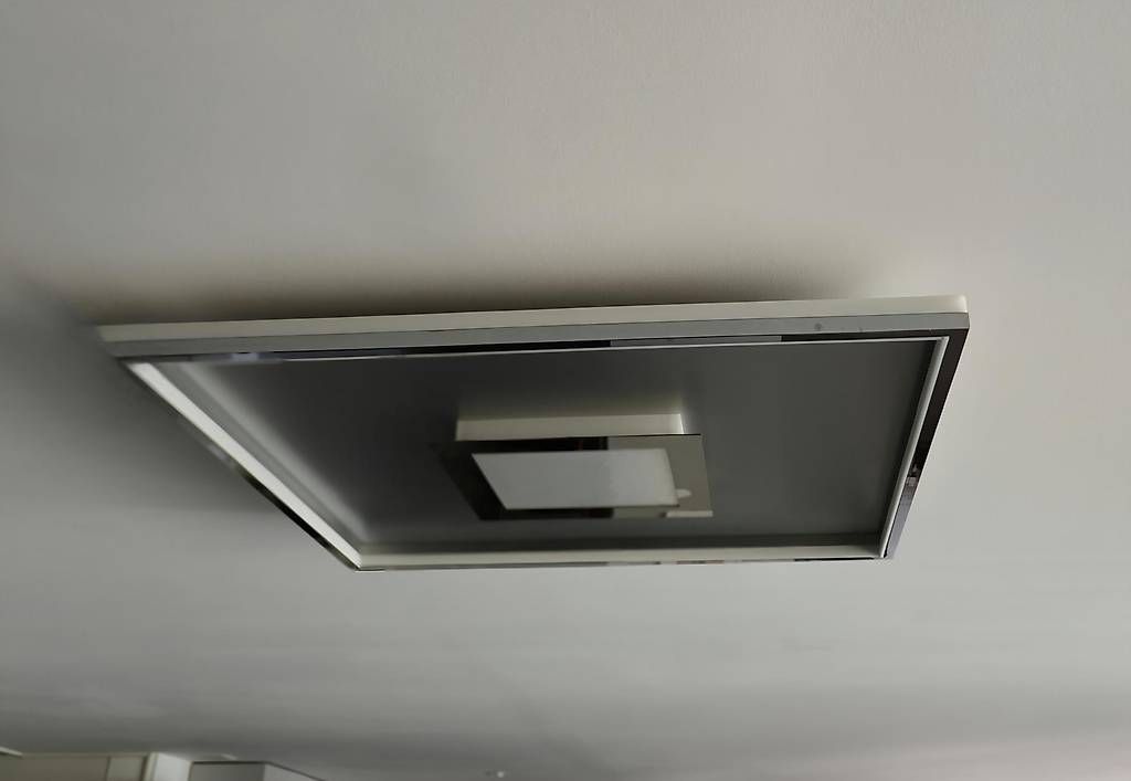 Kronleuchter & Deckenlampen: Deckenlampe Chrom 80x80cm dimmbar – Gebraucht aus Pfungen von vanessa2507