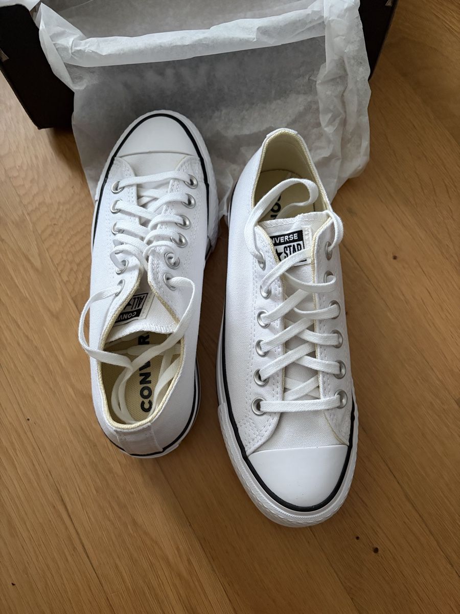 Converse Scarpe da donna: Basket converse blanche 36.5 – Nuovo e nell'imballaggio originale da Dully venduto da CELINE.D11 2
