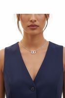 Givenchy Halskette in Silberoptik