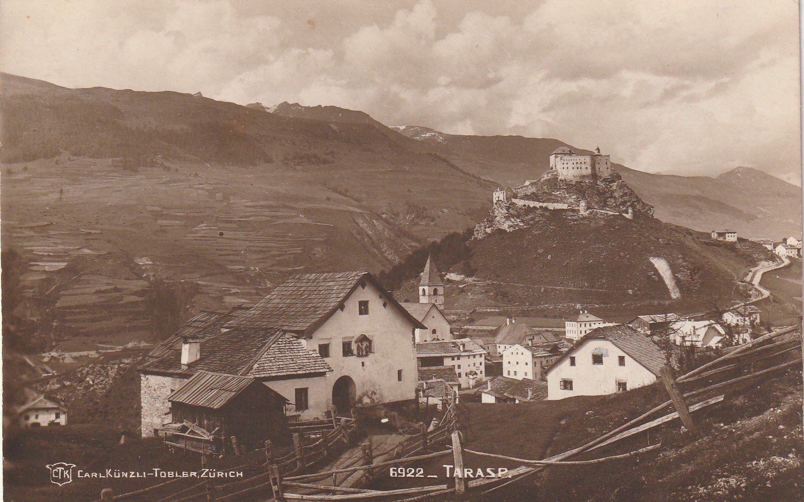 Cartoline postali: Tarasp – Usato da Rorschacherberg venduto da fratovi2