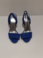 Blaue Sandalen aus Wildlederoptik „NEU“