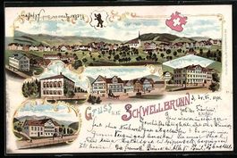 Litho Schwellbrunn, Gasthaus zum Säntis
