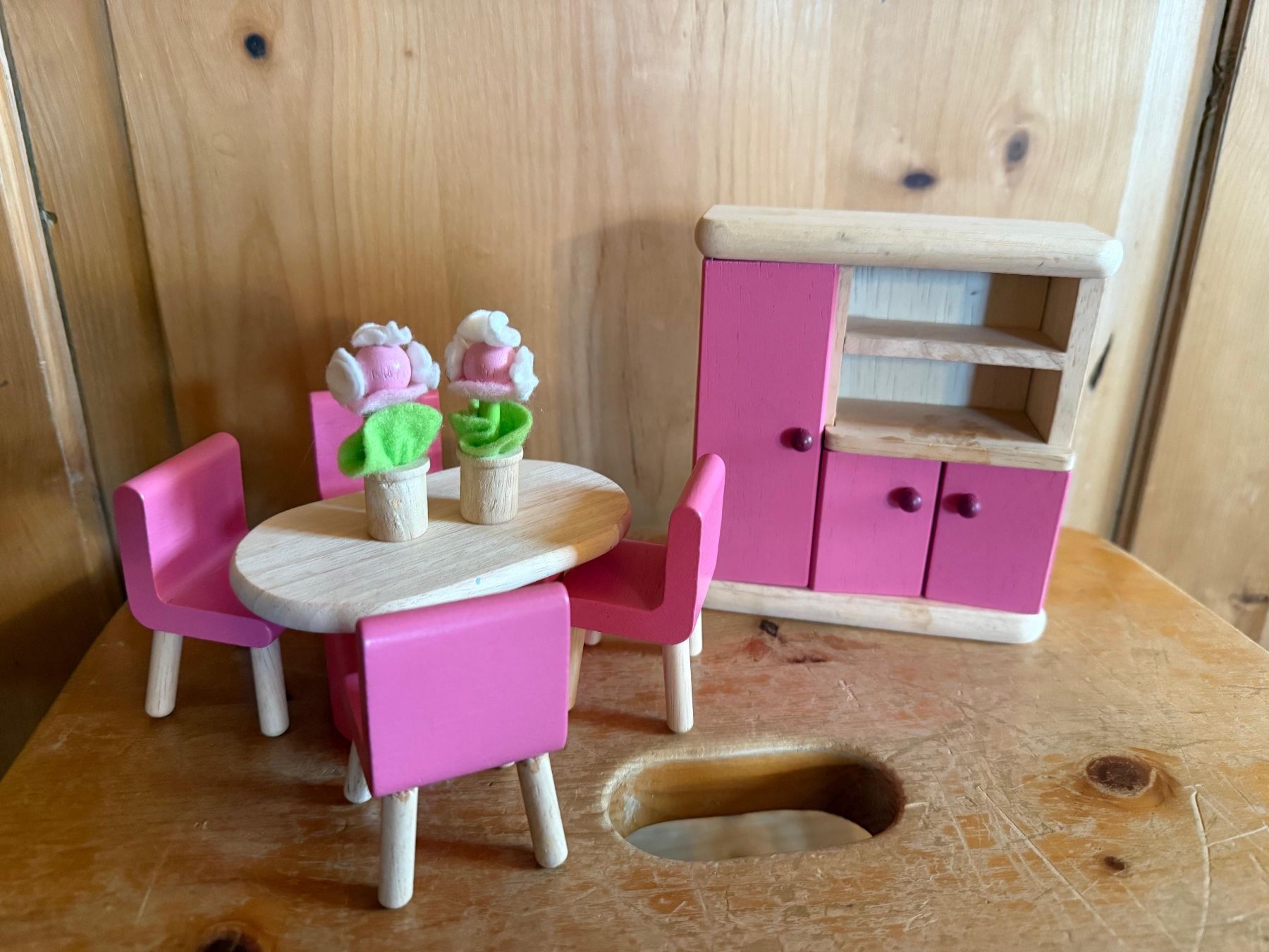 Puppenhäuser & -möbel: Puppenhaus Möbel - Dining Room – Gebraucht aus Forch von amabokke101