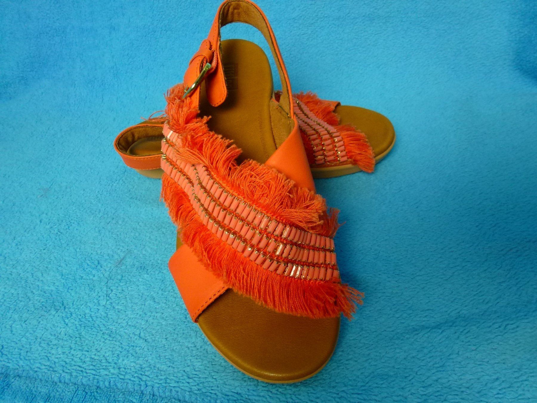 Fitflop Damenschuhe: FITFLOP SANDALEN ORANGE /NP CHF 149.- – Gebraucht aus Eschenbach SG von Lady020 1