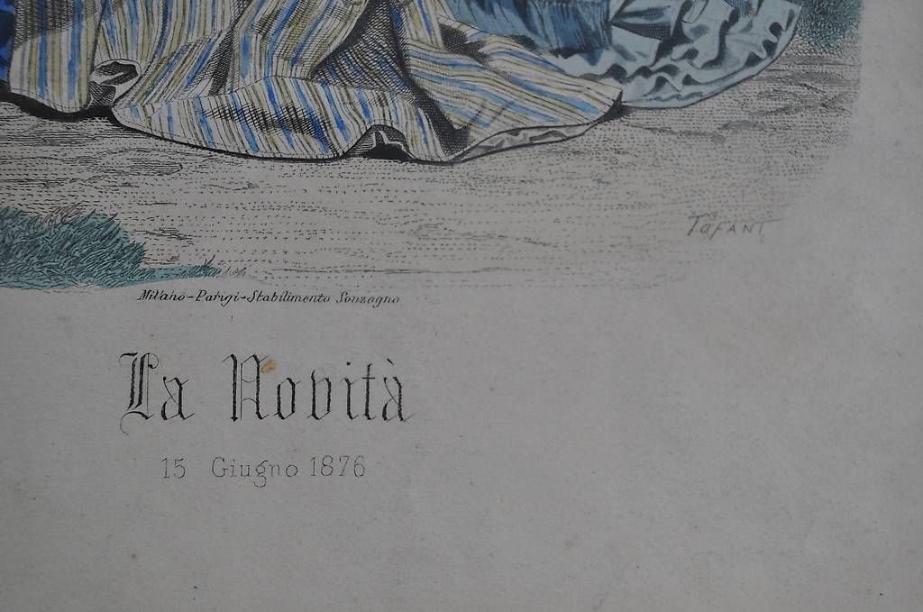 Libri: Abbildungen einer Modezeitung aus 1876-77 – Usato da S. Pietro venduto da FrancescoB. 3