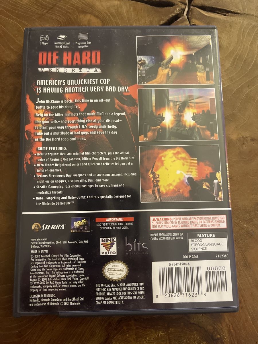 Nintendo Spiele: Vendetta - GameCube - Jeu d'action intense et rare! – Neu (gemäss Beschreibung) aus Renens VD von fra_2rxn 1