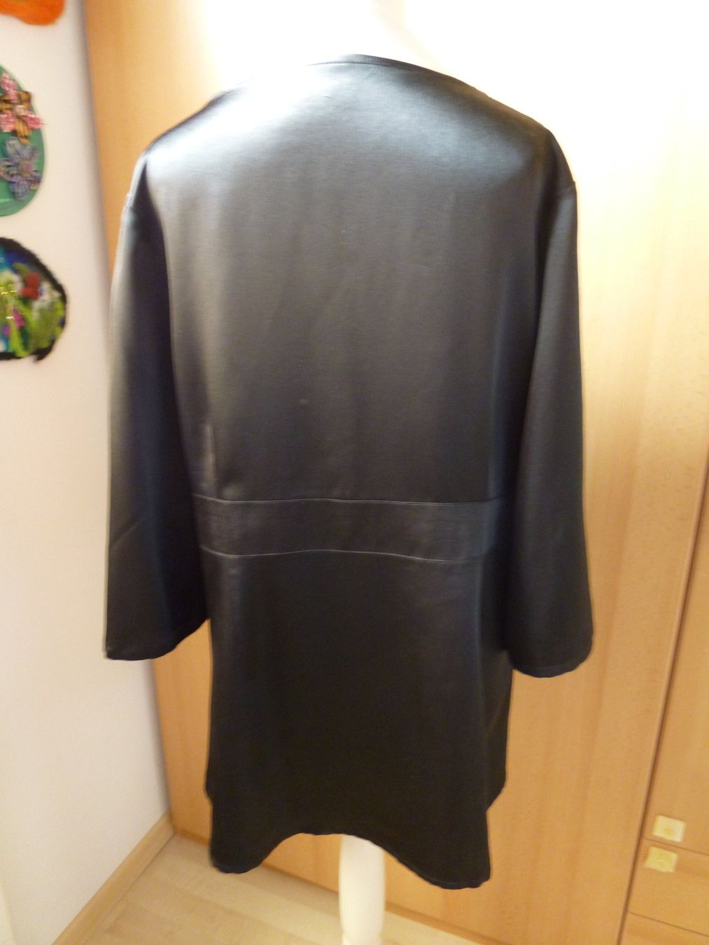 Camicette: schwarze Asia-Look Bluse Gr. 42 / L – Usato da Dättlikon venduto da Mamakuga 4