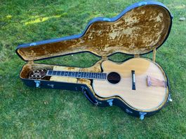 Takamine J-15E, Gary More, Ry Cooder. Made in Japan, 80er