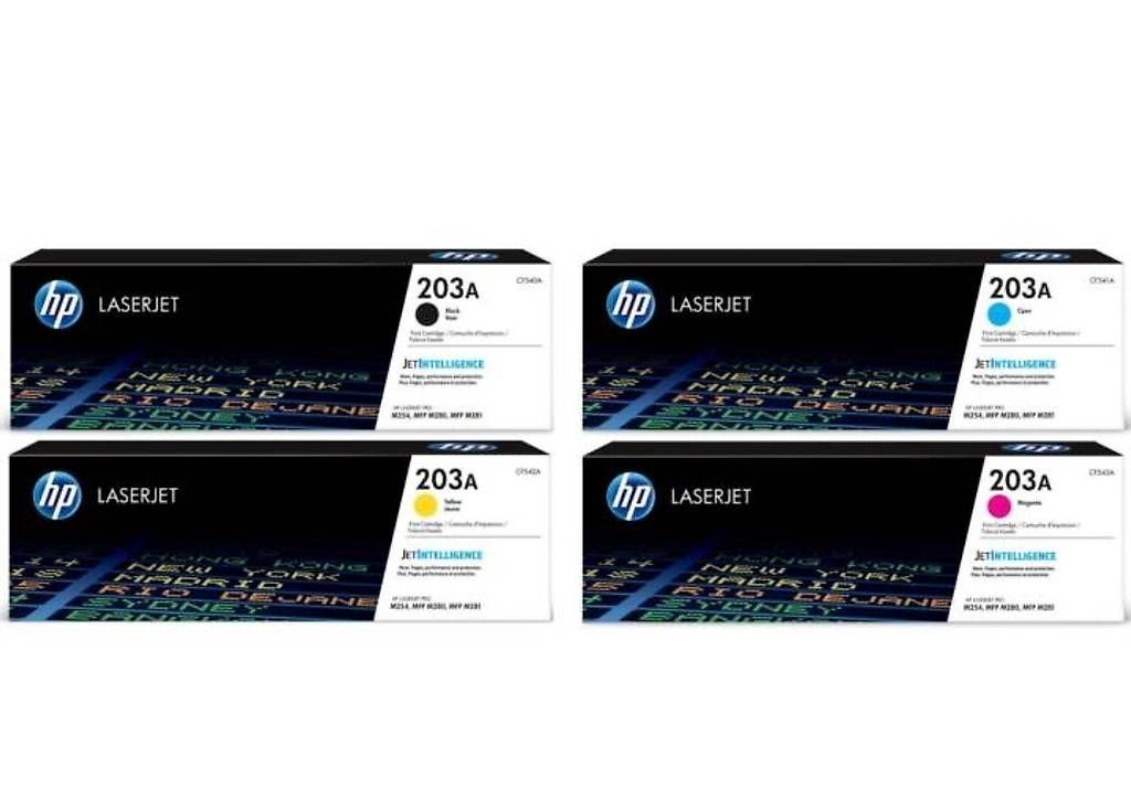 Cartucce per stampanti & toner: HP 203A Toner - Set – Usato da Urswil venduto da Suricat88
