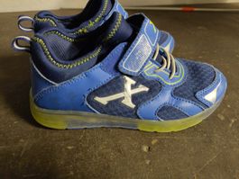 Kinderschuhe, Turnschuhe, blau/gelb Gr. 31