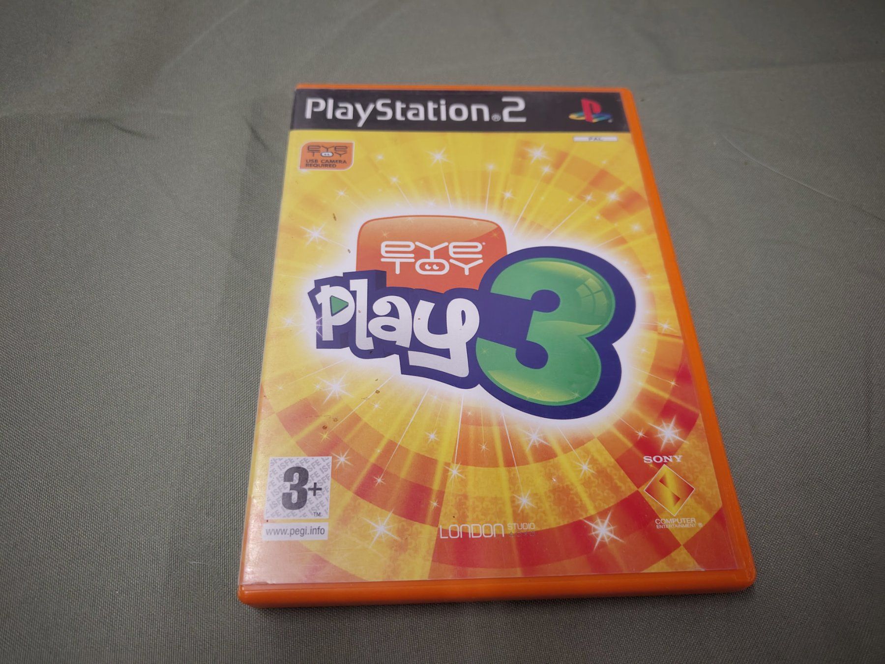 Sony Spiele: Jeu PS2 EyeToy: Play 3 – Gebraucht aus Saxon von dan_drn5