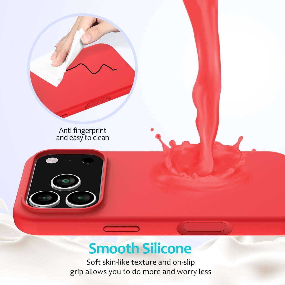 Covers & Schutzfolien: iPhone 17 PRO MAX Hülle Etui Silikon Case Cover Coque Tasche – Neu und originalverpackt aus Volketswil von coverandmore 6