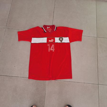  Marocco Bassir 14 rosso usato XL Young o M adulto