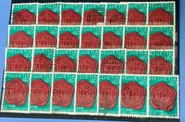 Nr.700 Siegel mit Wappen Steckkarte mit Stempel   