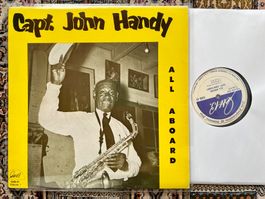 LP Saxophone Capt. John Handy – All Aboard LP GEWASCHEN