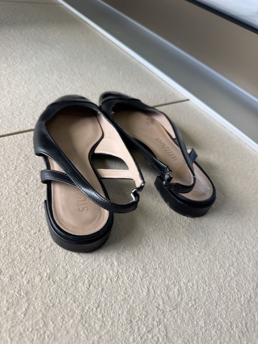 Stuart Weitzman Scarpe da donna: Black Slingback Ballerinas from Stuart Weitzman - size 38.5 – Usato da Cham venduto da lb6_m9yt 2