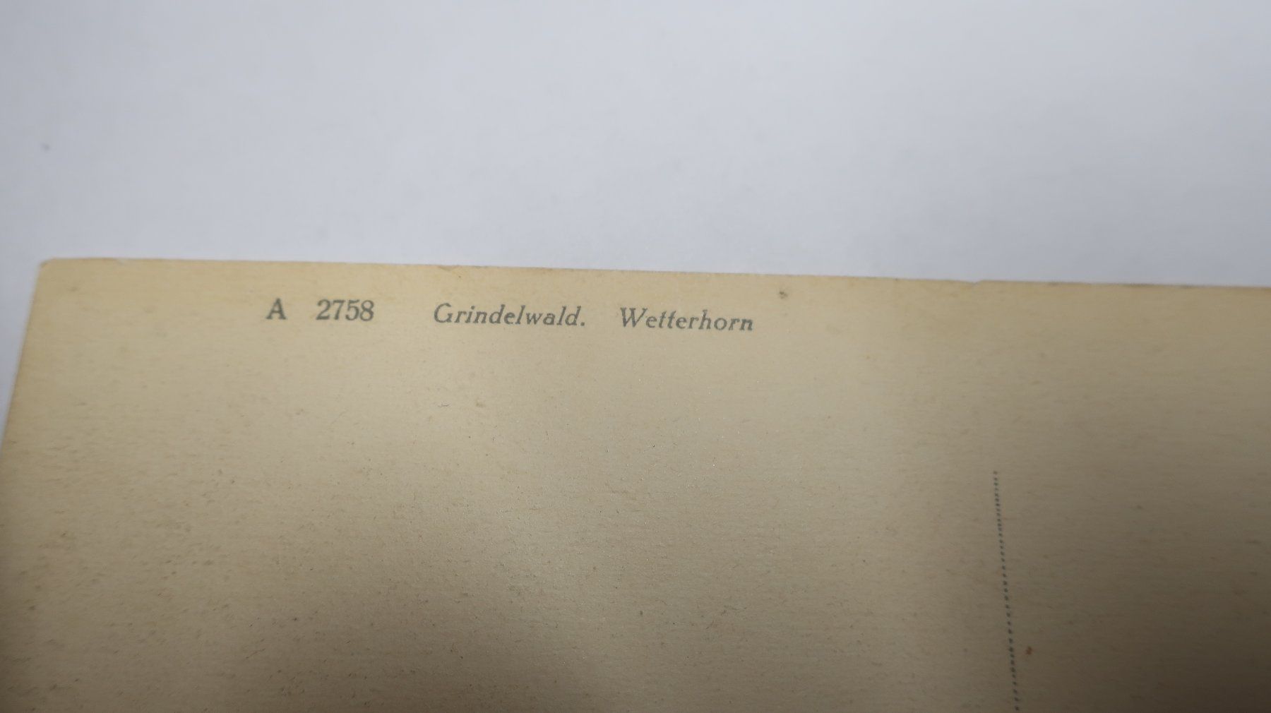 Ansichtskarten: Grindelwald Wetterhorn – Gebraucht aus Cormoret von Pascalll2001 3