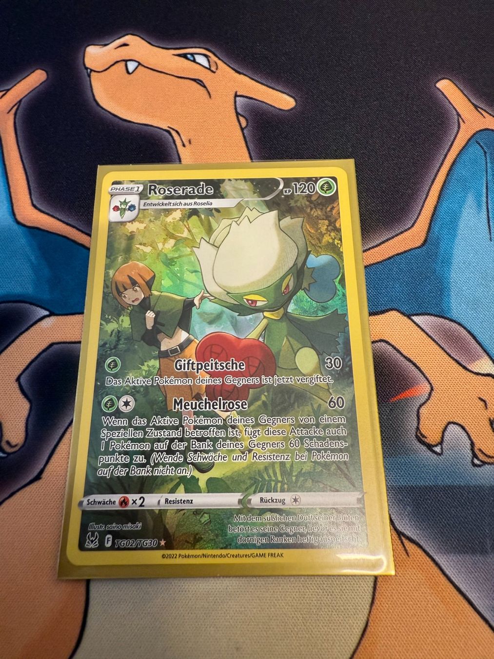 Pokémon Sammelbilder & Trading cards: Roserade (LOR TG02) - DE - Verlorener Ursprung – Neu (gemäss Beschreibung) aus Bülach von Pfrenzel