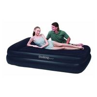 Bestway Luftbett mit integrierter Pumpe, 203x152x46cm