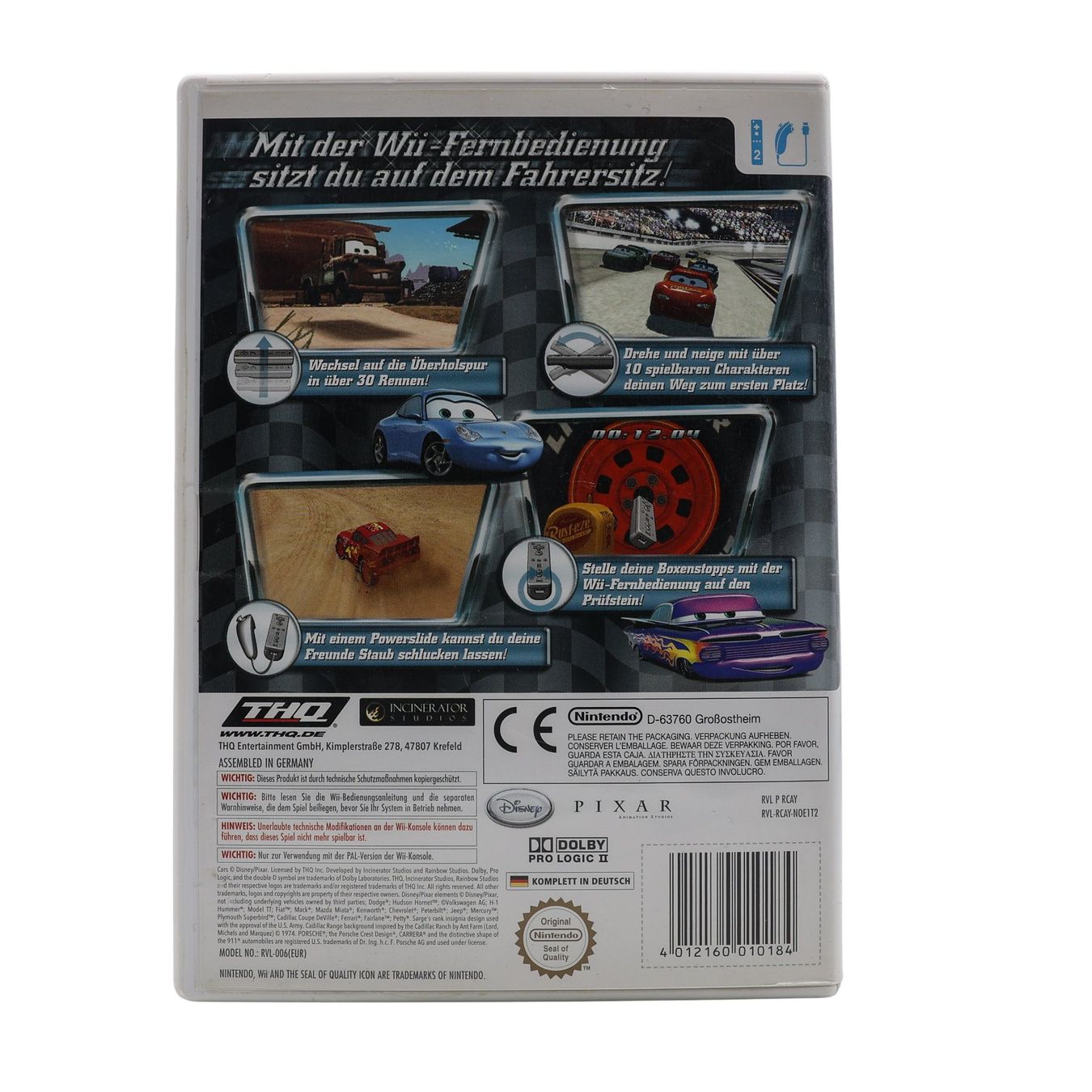 Nintendo Giochi: Cars - WII – Usato da Paudex venduto da dindeboy 2