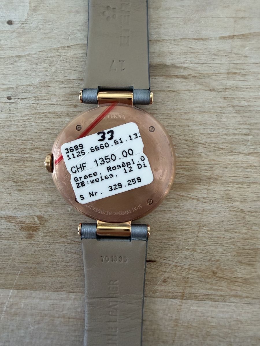 Eterna Orologi: Eterna Grace Armbanduhr NEU – Nuovo e nell'imballaggio originale da Schaffhausen venduto da oscarstahelag 2