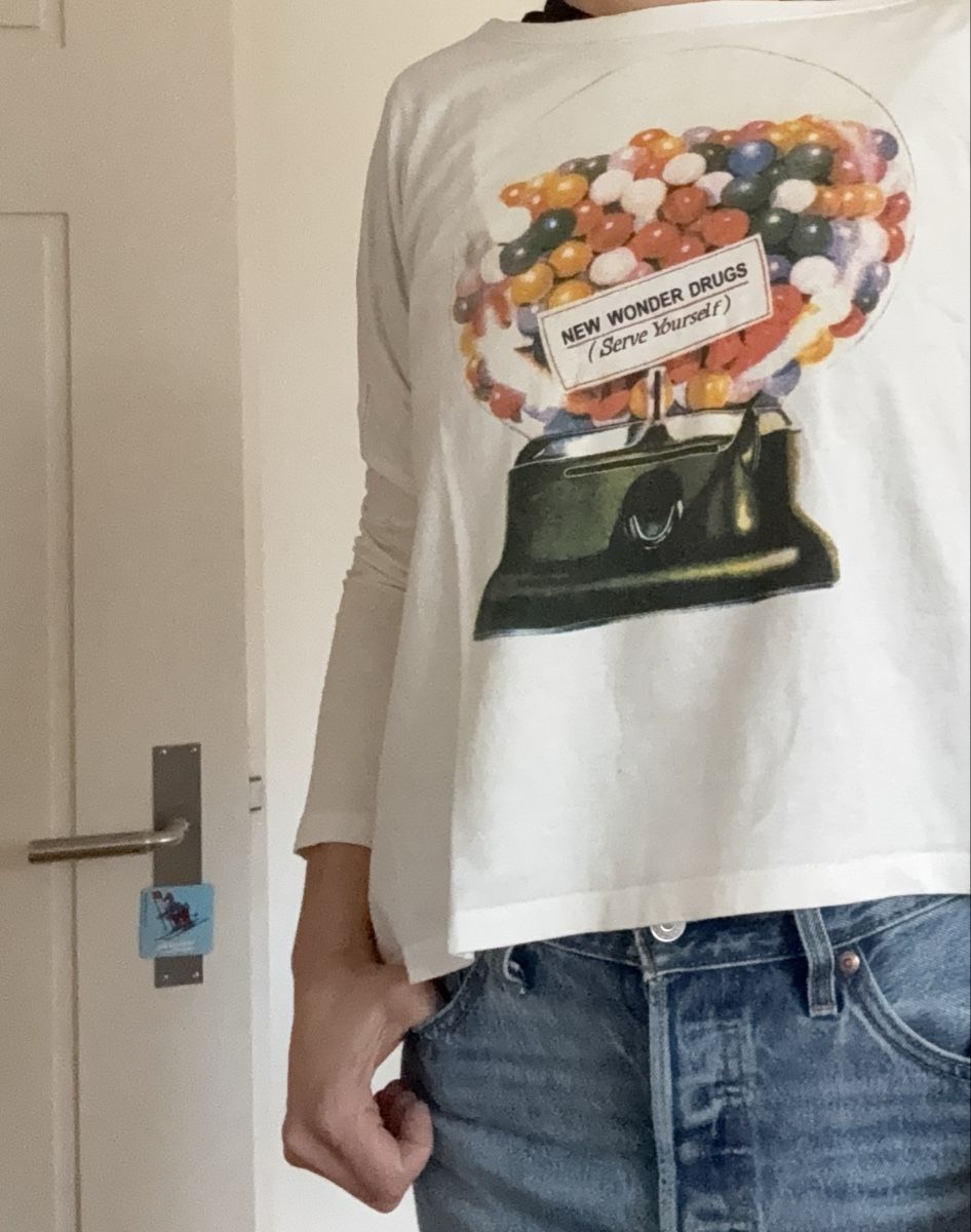 T-shirt: Langarm Shirt bedruckt – Usato da St. Gallen venduto da calendula123 3