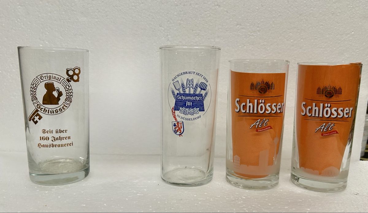 Gläser: Altbier Gläser  – Neu (gemäss Beschreibung) aus Arcegno von Denni