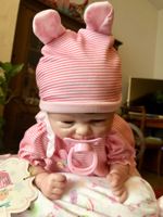 unbespieltes Reborn-Baby-Mädchen der Marke „NPK“ mit Zubehör