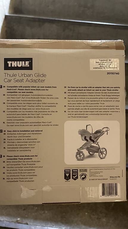 Carrozzine: Autositz Adapter für Thule Urban Glide – Usato da Zürich venduto da blog_bleistift 3