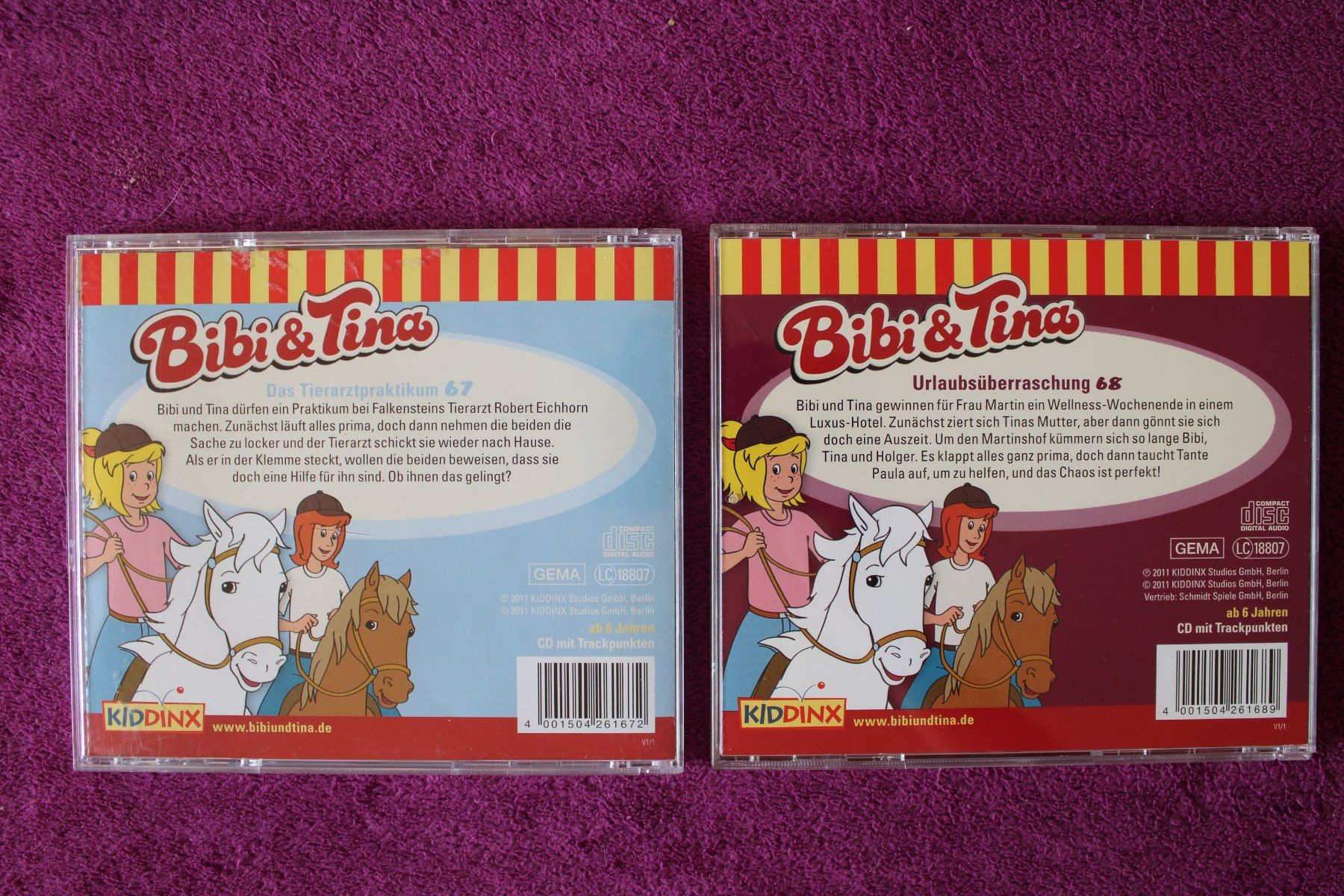 CDs: 6 - Bibi & Tina - Hörspiel - CD´s – D'occasion à Müllheim Dorf par Seeeule01 4