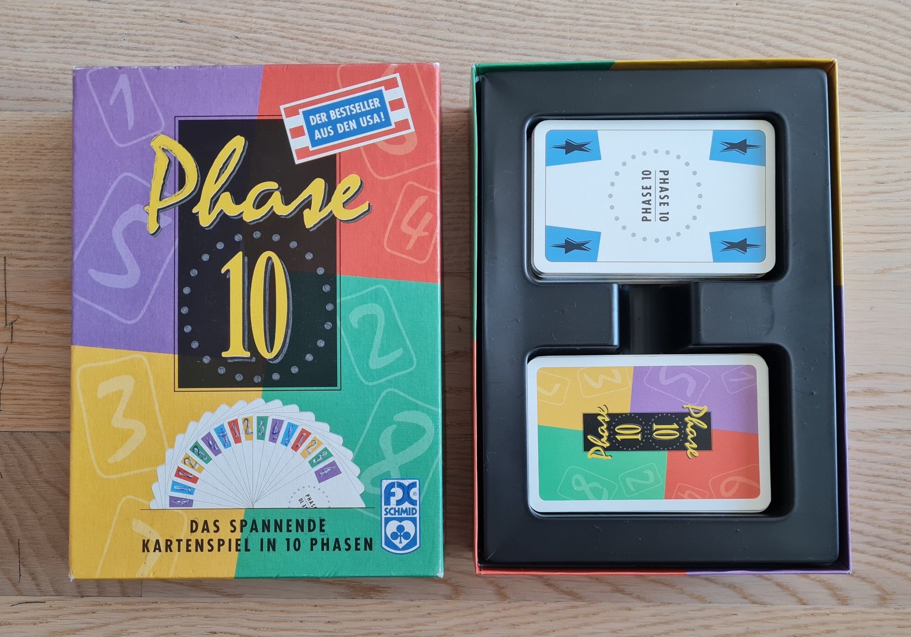 Giochi: Original Phase 10 FX Schmid 1995 – Usato da Birsfelden venduto da Dealgoenner24 1