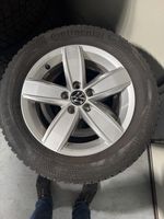 Roues hiver Continental VW 185/65 R15 état correct