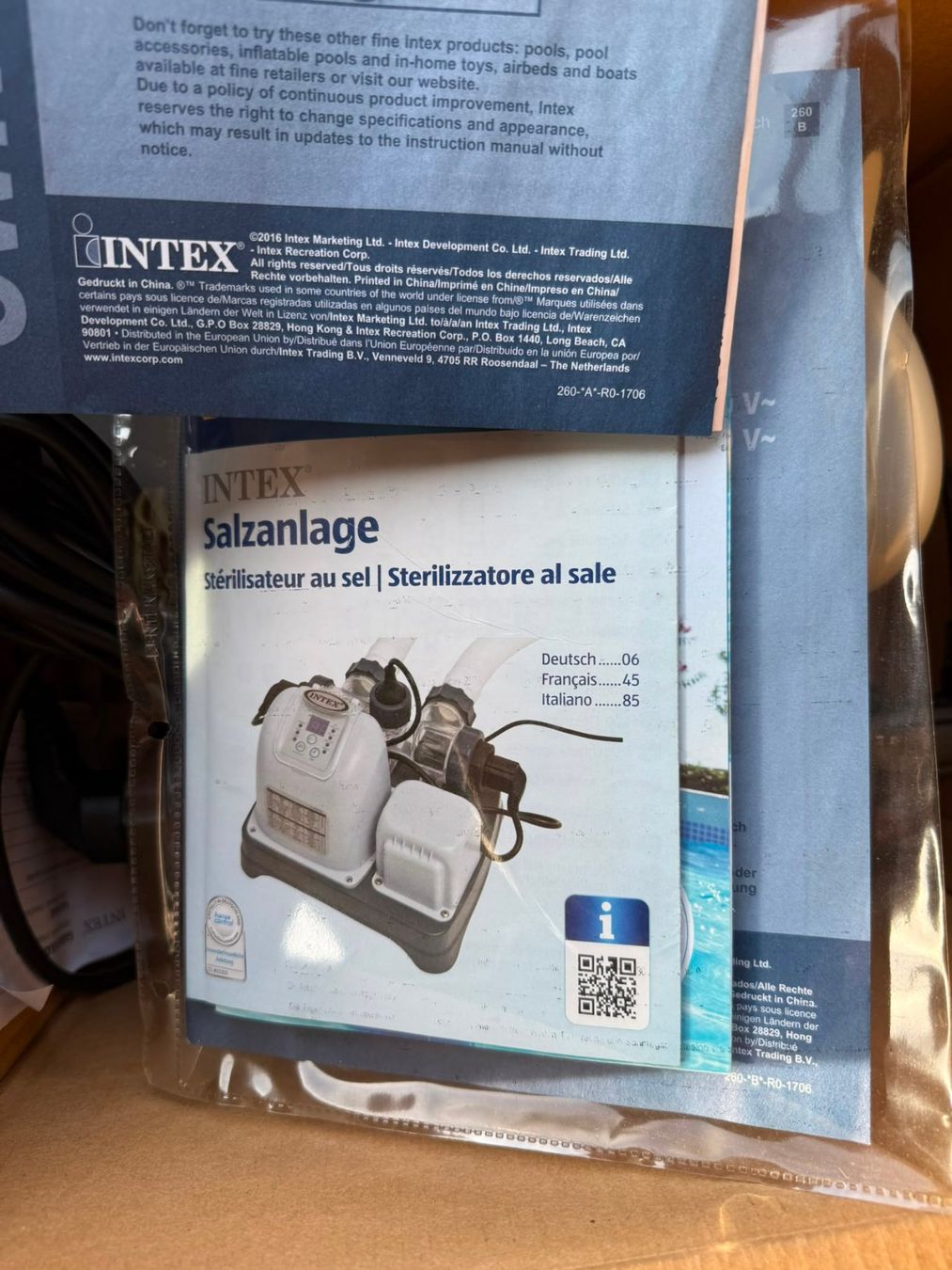 Intex Pumpen & Teile: Intex Salz-Anlage – Neu und originalverpackt aus Zweisimmen von Mousie 3