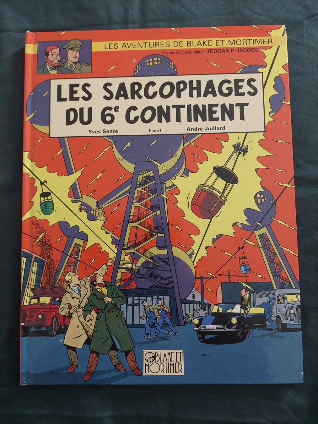 Fumetti: Blake et Mortimer Les Sarcophages du 6ème Continent EO 2003 – Usato da Genève venduto da Blu_BD