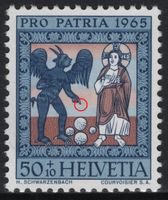 Pro Patria ABART - Teufel mit teilweise fehlender Kralle