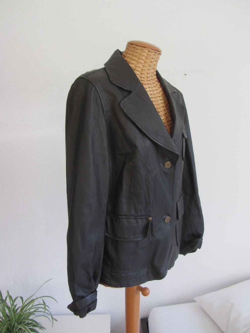 Vestes: Lederjacke dunkelbraun - 42 – D'occasion à Zürich par Diazaio 2
