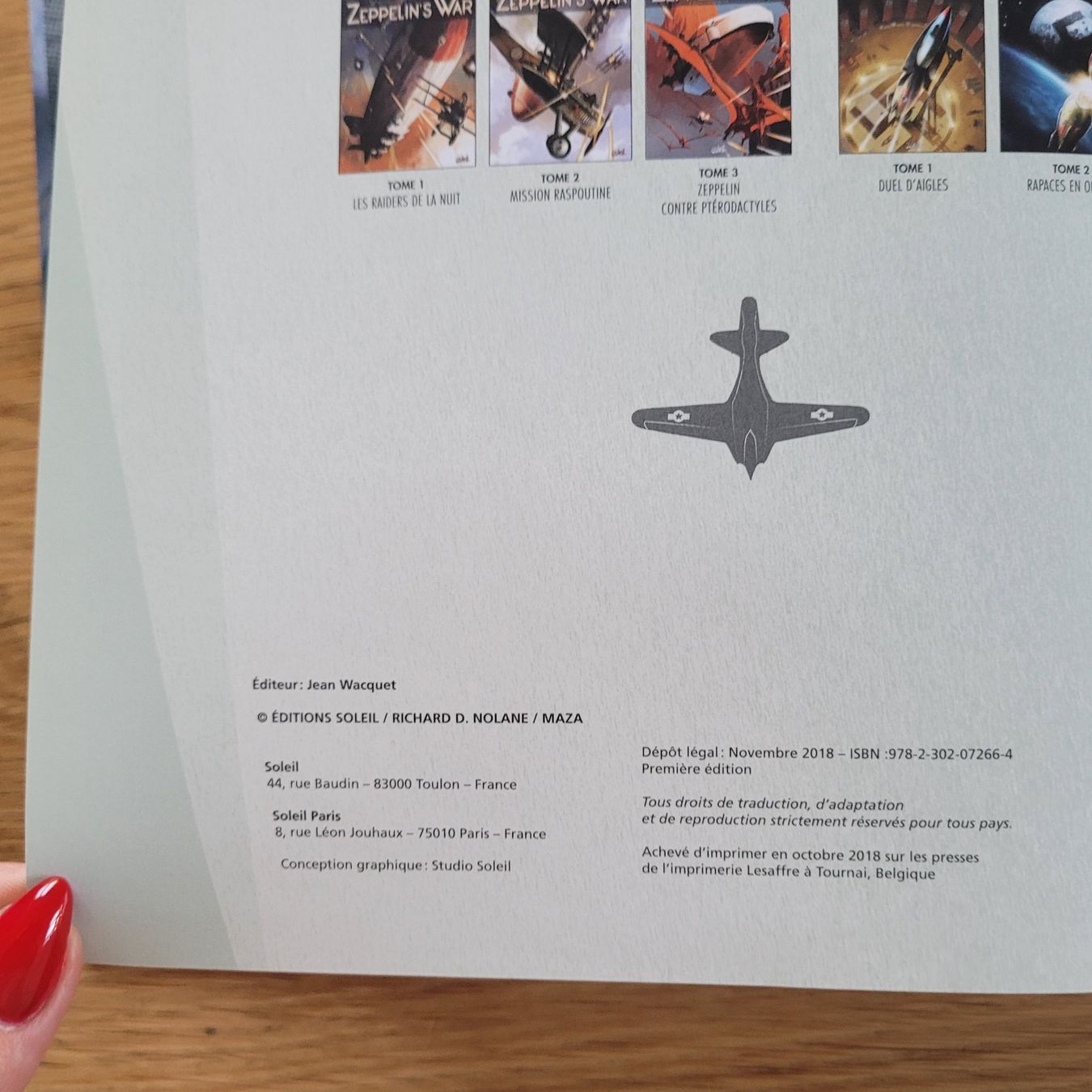 Comics: BD EO Wunderwaffen 14. Le Feu Du Ciel – Gebraucht aus Biel/Bienne von Destockweb 2