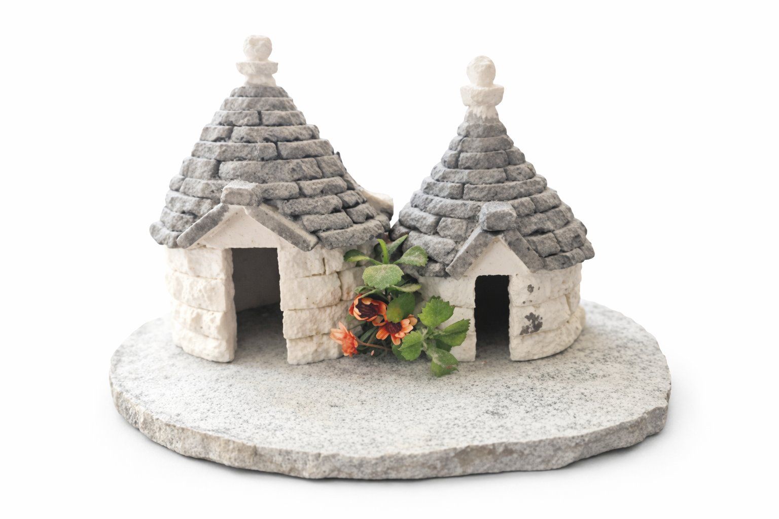 Alle Dekorationen: Deko Mini Häuser Set Stein Weiß 11.5cm – Neu (gemäss Beschreibung) aus Fully von VaneaSelection 1