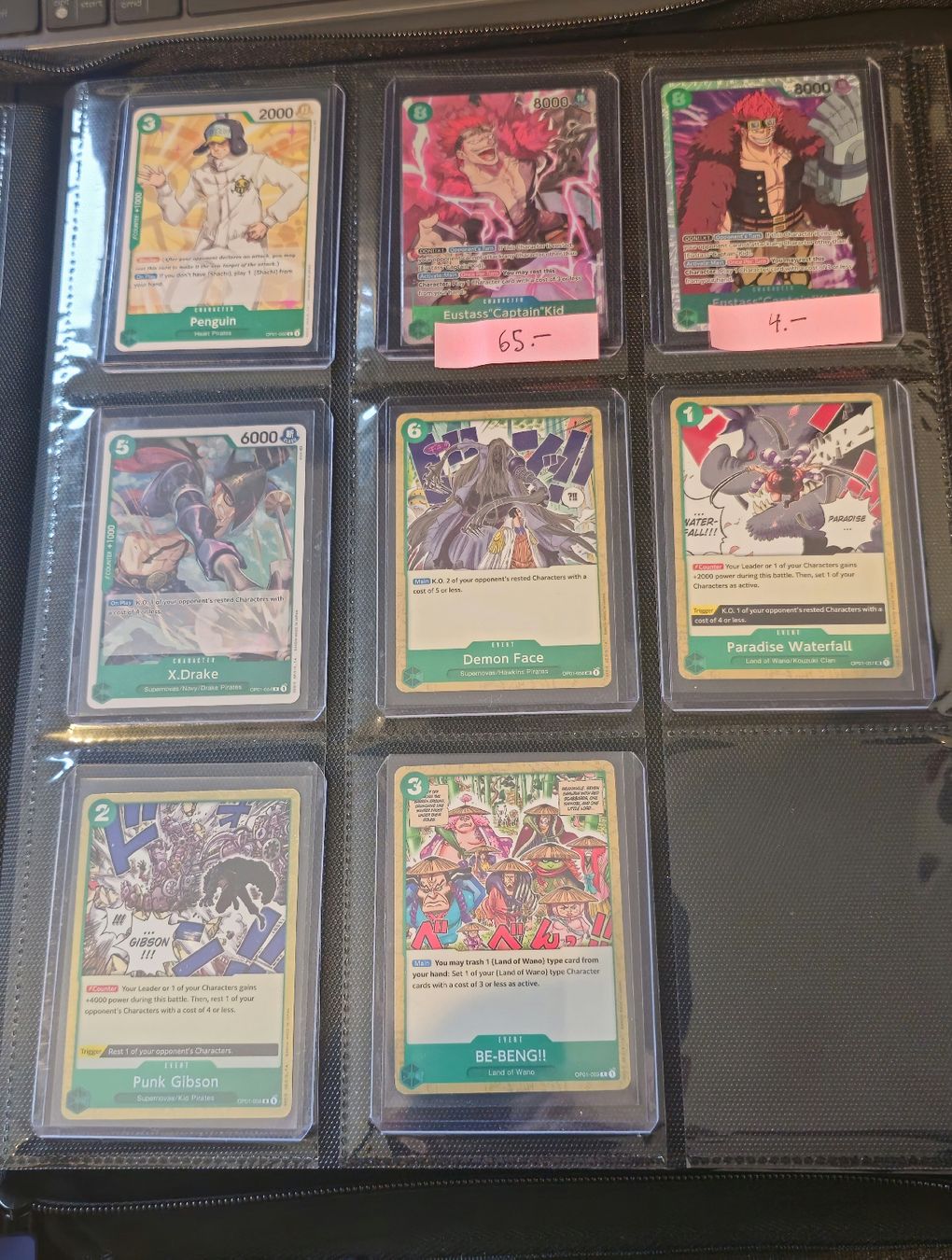 Bandai Carte collezionabili: One Piece OP01 Blue Bottom Pre Errata Karten – Usato da Thierachern venduto da YokaiStore 4