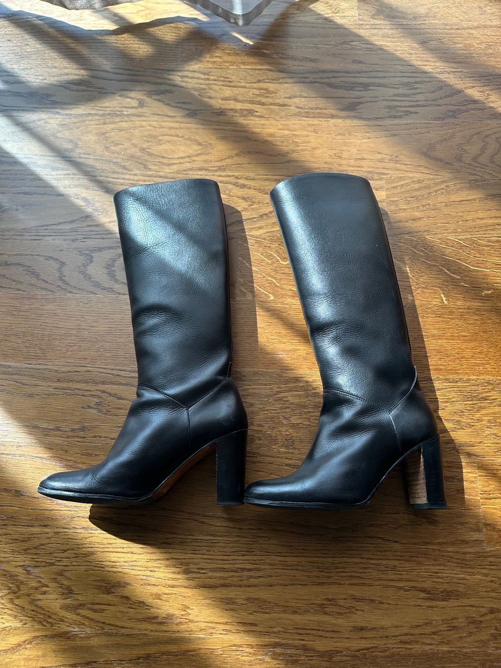 Hermès Damenschuhe: Hermes Knee-Boots, Block Heel, Size 36 – Gebraucht aus Zürich von anyka 1