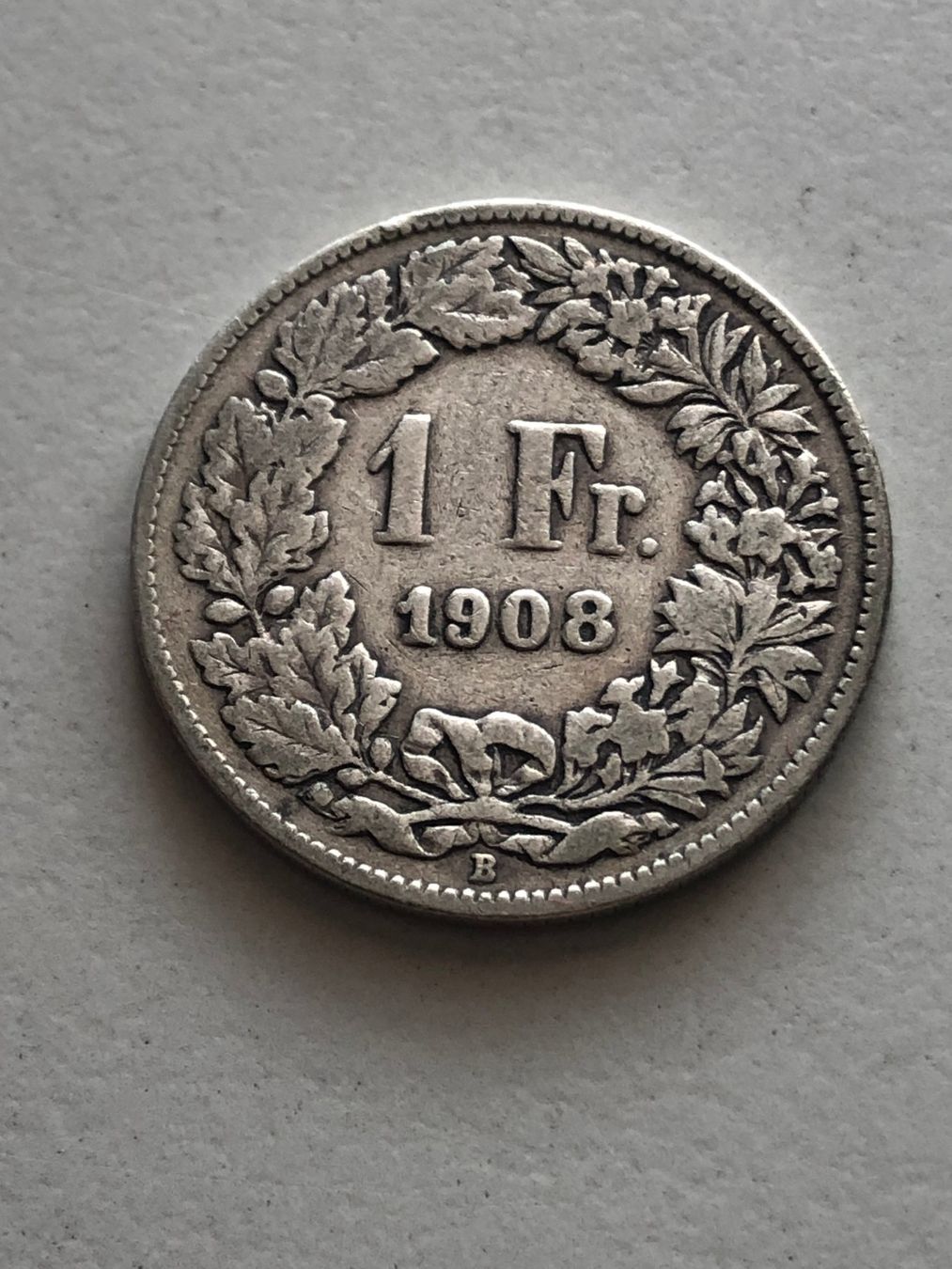 Tutti le monete: 1 Fr. 1908 – Usato da Schötz venduto da Odpa