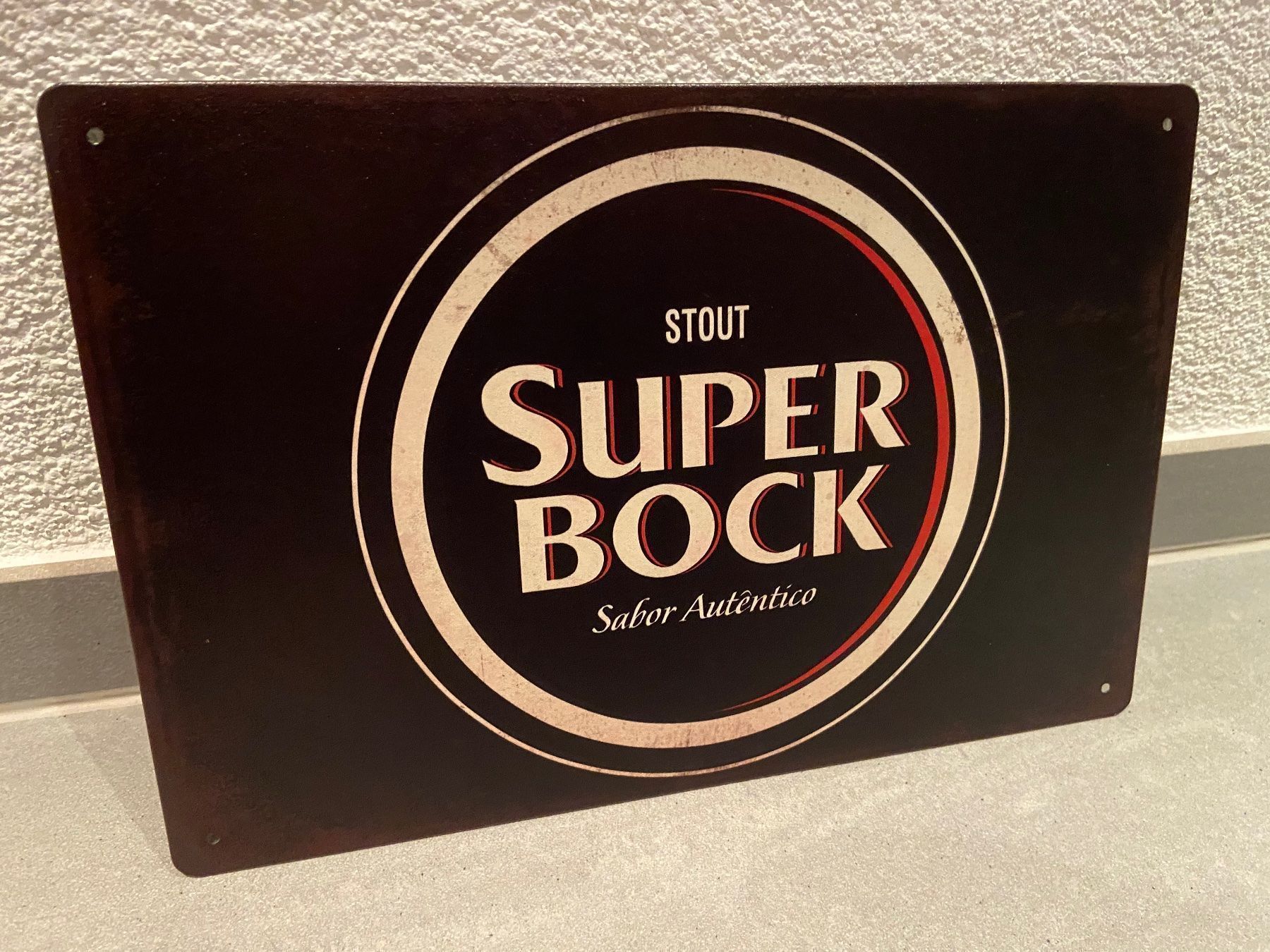 Insegne: SUPER BOCK BEER SCHILD METALL  / NEU /Der Renner!! – Nuovo e nell'imballaggio originale da Seon venduto da Aaargauer01